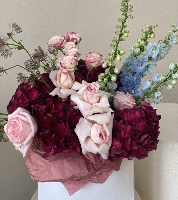 red bouquet